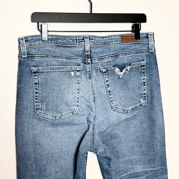 AG Adriano Goldschmied Jeans Jodi Crop High-Rise Slim Flare Size 31 - Picture 7 of 9